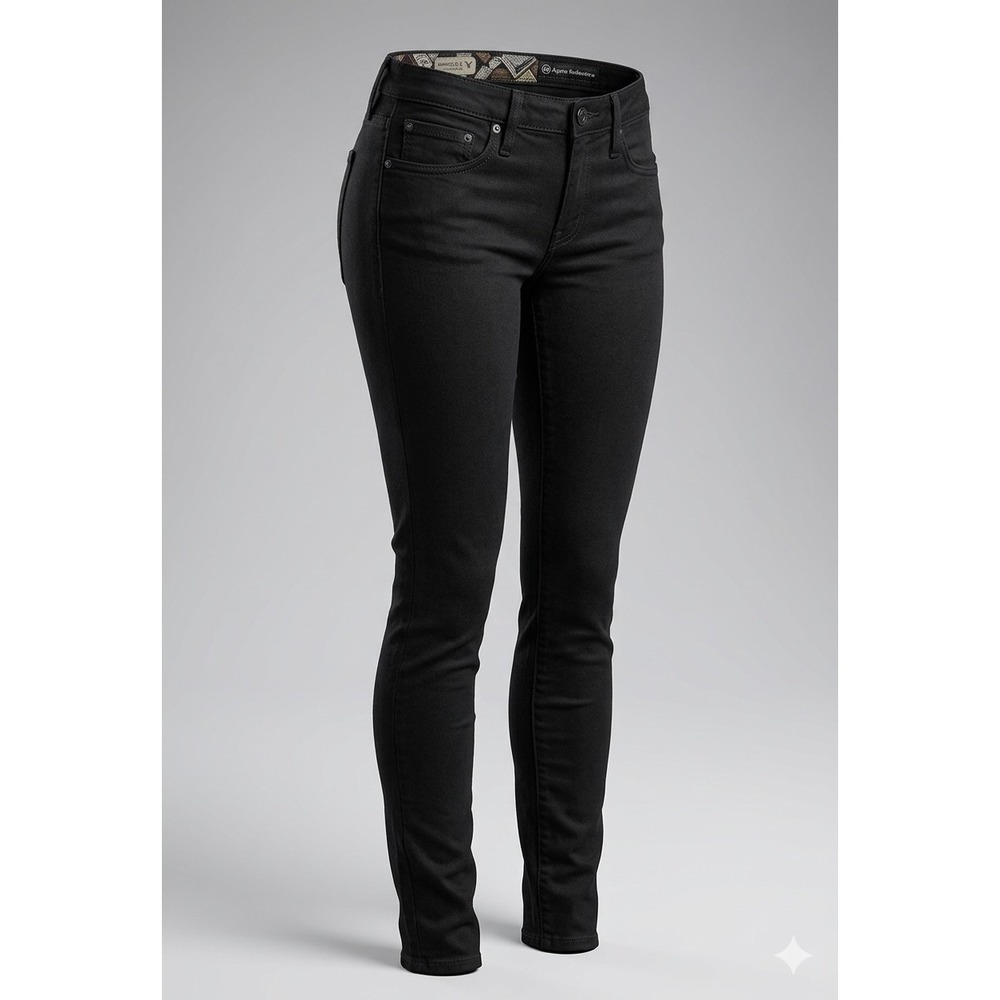Adriano Goldschmied NPT1283 Women's Black Super Skinny‎ Fit Leggings. Size 27R
